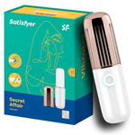Satisfyer Mini Secret Affair Lipstick masturbation vibrator for women, mini Vibrating Egg, touchscreen, clitoral control, massager stimulator, sex toy