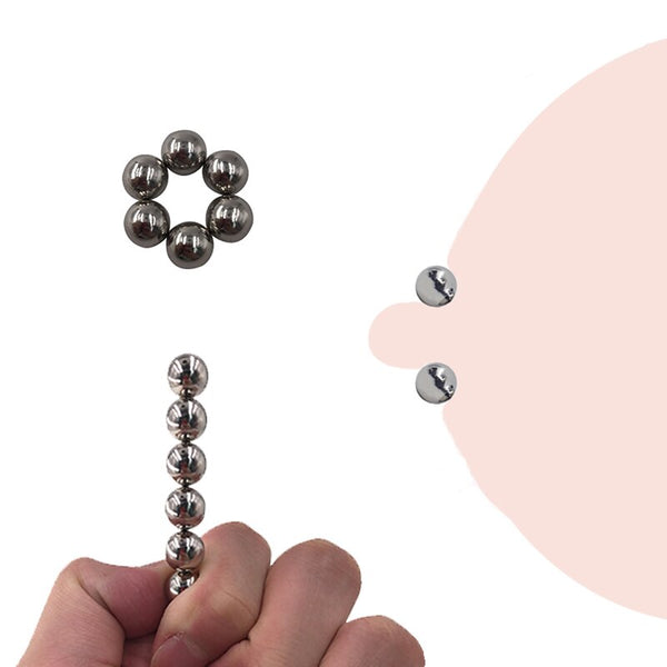 BDSM 1/2/3 Pair Ultra Powerful Magnetic Orbs,Nipple Clamps Strong Magnetic Orbs Clitoris Bondage Sex Toys For Woman Couples