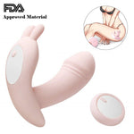 12 Speed Wireless Vibrator for Women Clitoris Stimulation Masturbator Wearable Anal Dildo Panties Sex Toys for Woman Butterfly