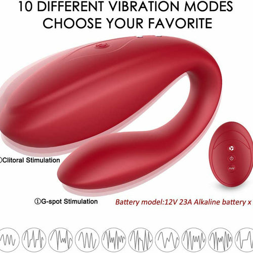 Female Wearable Vibrating Double-headed Massage Vibrating Masturbation Couple Resonance Vibrating Egg Adult Sex Appliance Wholesale