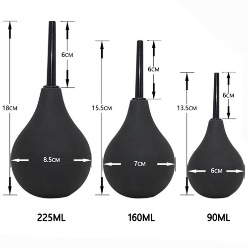 3 Capacity Enema Cleaning Container Vagina Anal Cleaner Douche Enema Cleaning Bulb Health Hygiene Tool for Women Men for Adult
