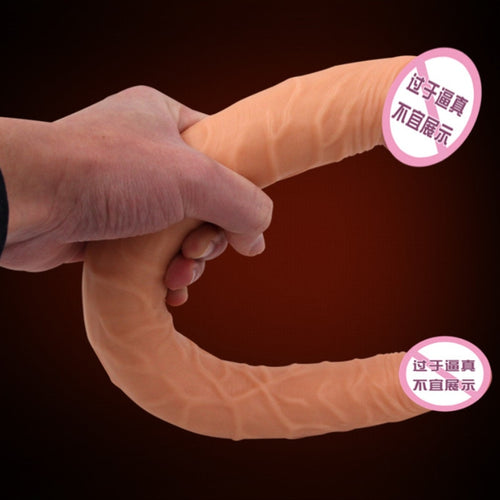 3 Types Long Double Ended Heads Dildo Lesbian Artificial Penis Female Masturbation Cock Realistic Dildo Adult Sex Toys