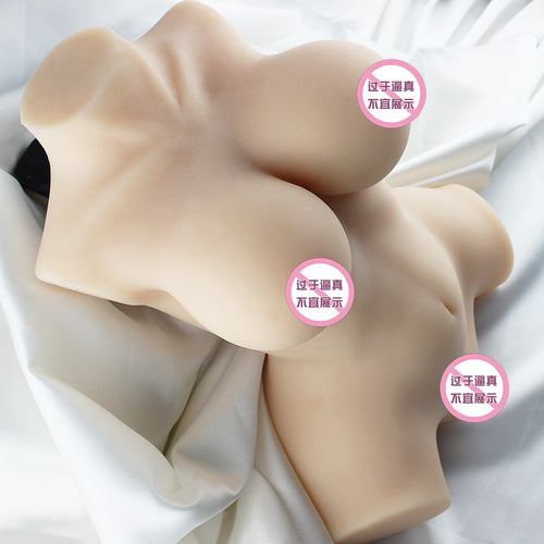 3D réaliste poupée de sexe avec torse mâle masturbation jouet sexuel réaliste silicone femme anal sein vagin adulte jouet sexuel