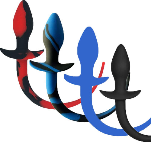 4Colors Long Tail Butt Plug Anal Plug Silicon Masturbator Anal Sex Toys Adult Games Sex Toys For Men Anal Butt Plug Gay Sex Toys