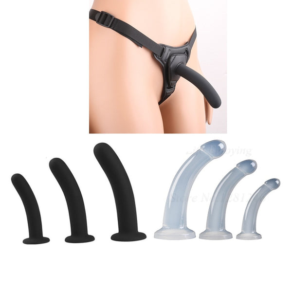 6 Size Strap on Big Dildo Harness Adjustable BDSM Bondage Pants Lesbian Strap-ons Bottom Female Anal Dildo Sex Toy for Gay Penis