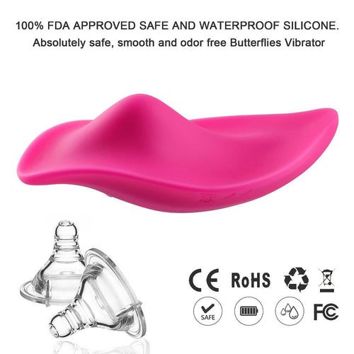 Quiet Panty Vibrator Wireless Remote Control Portable Clitoral  Stimulator Invisible Vibrating Egg Sex-toys for Women
