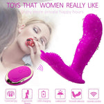 Silicon Wireless Remote Control Vibrator Vibrating Panties SexToy for Woman Couple G Spot Dildo Stimulator Dual Motor
