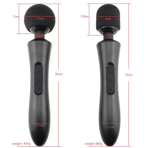 AV Wand Vibrator 10 Modes Body Massage Powerful Magic Wand USB Rechargeable Strong Vibration Sex Toys for Women