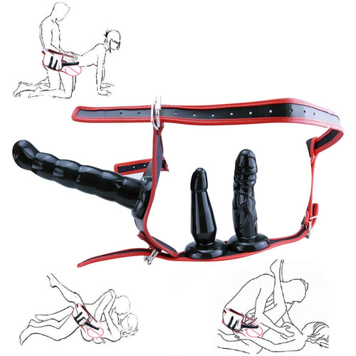 Adjustable Realistic Strapon Dildo Lesbian Strap-on G Spot Stimulator Anal Plug Sex Dildo Woman Adult Sex Toys for Adults