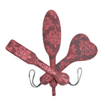 Adult Sex Toys Games Slave For Woman Men Paddle Bdsm Spanking Paddle Embroidery SM Flogger Bdsm Bondage Fetish Whip Sluts Toys