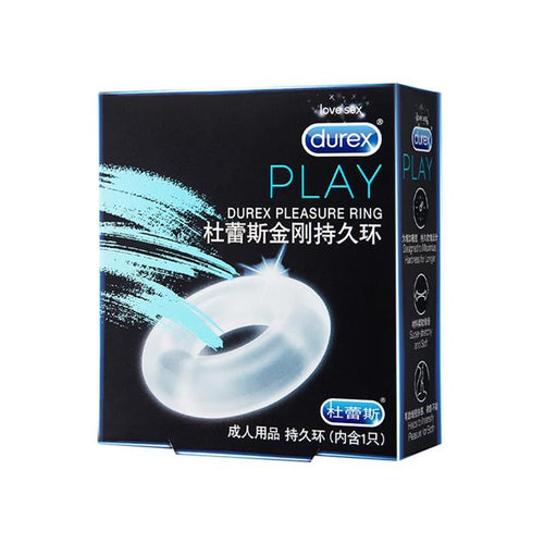 Anneau de plaisir Durex pour préservatif agrandissement anneau pénis manchon Extender jouets sexuels produits érotiques éjaculation retard pénis Extender