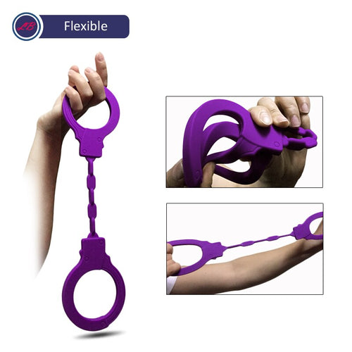 BDSM Silicone Hand Cuffs Adult Game Sex toys for women Silky Flexiable Exotic Accessories bondage gear for couples
