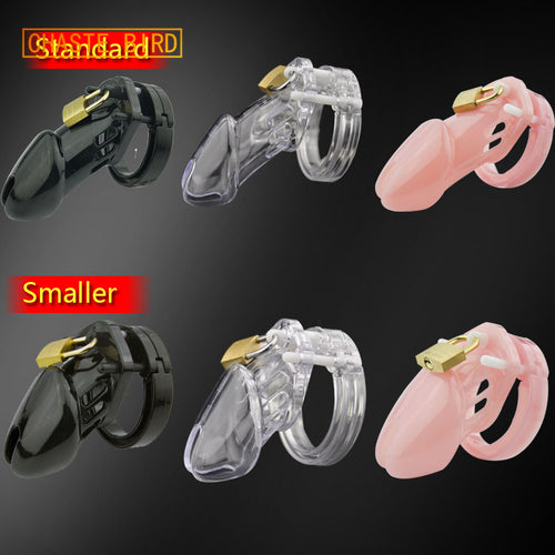 Chaste Bird Small/Standard Male Chastity Device Cock Cage With 5 Size Rings Brass Lock Locking Number Tags Sex Toys CB6000 A153