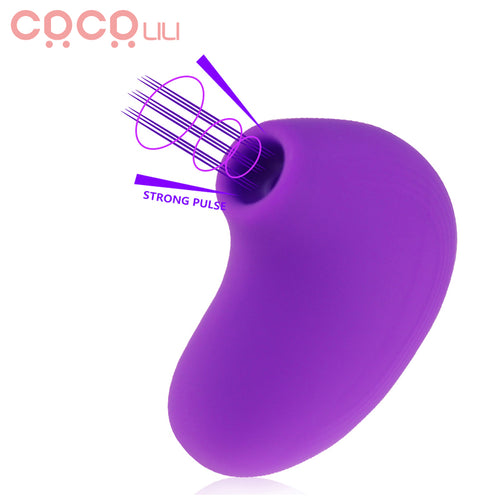 Clitoral Sucking Vibrator Mini 10 Modes Vibration Oral Licking Nipple Clitoris Simulator Rechargeable Erotic Sex Toy for Women