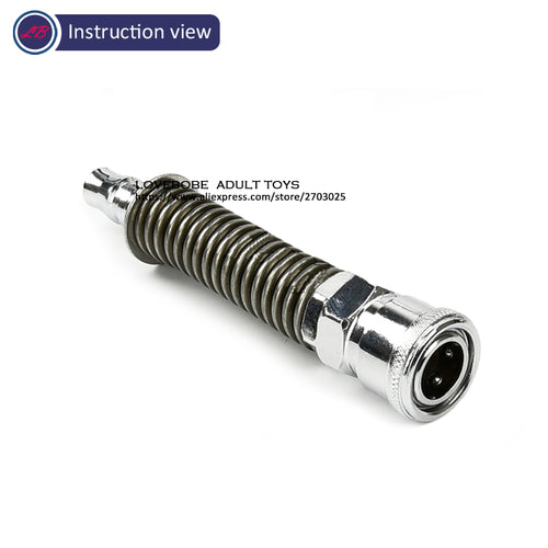 Connecteur rapide de ressort pliable de jouets sexuels pour le vibrateur d'attachement de Machine de sexe pour le gode et le masturbateur jouets sexuels adultes pour la femme