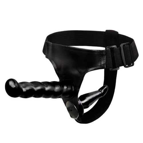 Double Strapon Realistic Dildo Ultra Elastic Harness Strap On Dildo Lesbian Strap-on Dildo Adult Sex Toys For Couples Women Gay
