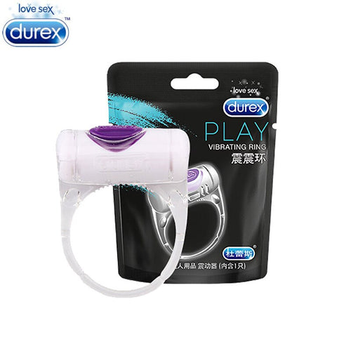 Durex vibrating sex toys penis ring cock extension erotic products intimate products men's locking ring o-vibe flirting lock dildo