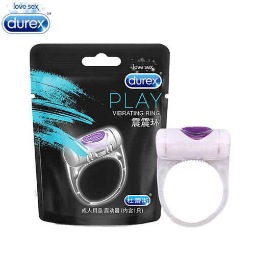 Durex vibrating sex toys penis ring cock extension erotic products intimate products men's locking ring o-vibe flirting lock dildo