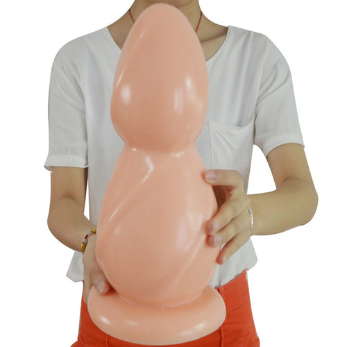 FAAK 11.6*4.7"super huge thick anal plug gaint large pagoda adult sex toy shop unique treasure women stuffed stimulator product