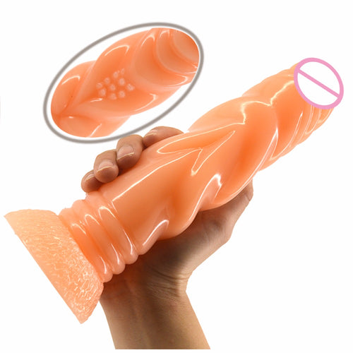 FAAK 2017 animal dildo Dinosaur penis screw thread anal plug partical dildo suction cup butt plug beads sex products sex toys