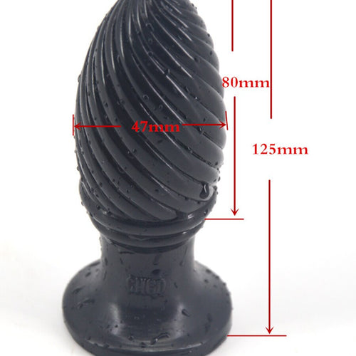 FAAK Cheap small pinecone thick anal plug couples flirt erotic toy fetish butt vagina stimulator dildo adult product promotion