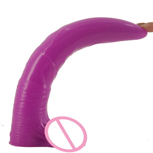 FAAK Fruit Vegetable Design A piece of Lettuce Anal Ass Insert Deer Testicle Dildo Long Insertable Animal Penis for Sex Fantasy