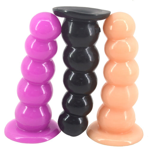 FAAK New Inventions China Best Selling Health Medical PVC  Anal Bead Sex Pron Five Balls Penis Circular Series Massage  Sex Toy