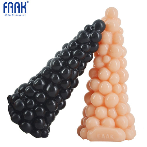 FAAK Waterproof  100%Quality Vertify Plant Sextoy Cypress Tree Appearance Penis Pump Special Grape Shape Sex Fantasy Images