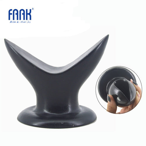 FAAK Anal Dilator Butt Plug Sex Toys for Women Man Anal Trainer Adult Sex Game Anus Stimulate Expansion Suction Big Anal Plug