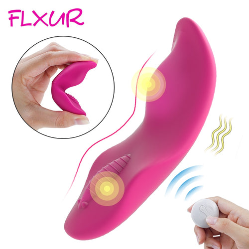 Portable Clitoral Stimulator 10 Modes Wireless Remote Control Vibrator Invisible Panties Vibrating Egg Sex Toys for Women
