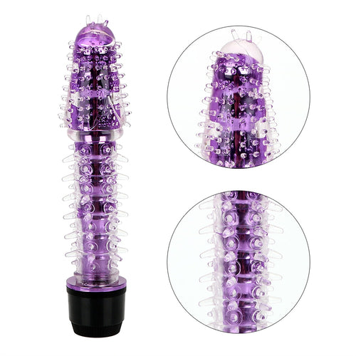 IKOKY G-spot Vibrator Jelly Dildo Penis Vibrator Clitoris Stimulator Massager Sex Toys For Women Female Masturbator Multi-speed