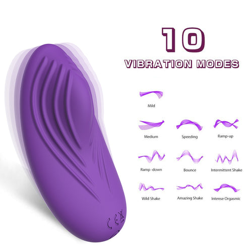 Invisible Wireless Remote Control Vibrator 10 Speeds Wearable Clitoral Stimulator Panties Vibrating Eggs Adult Sex Toy For Women
