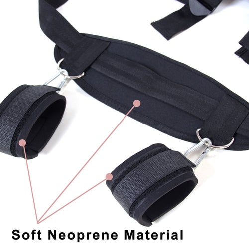 Jeux pour adultes BDSM jouets sexuels pour jambes mains cou SM jeu Bondage Adustable propagation jouets sexuels jeu pour adultes pour femmes et Couples