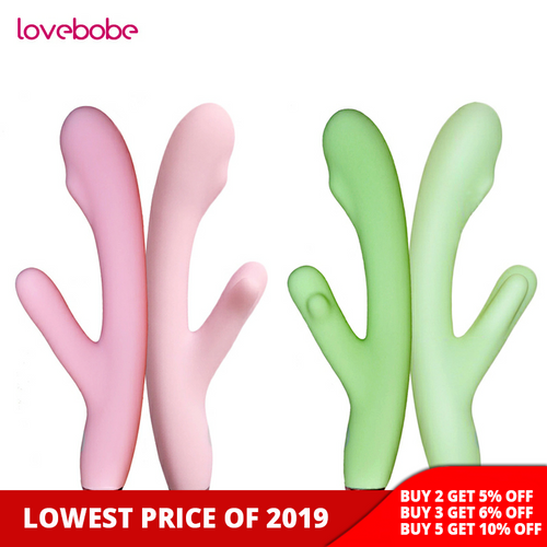 Lovebobe produit de sexe gode vibrateur clitoridien G spot vibrateurs jouets sexuels pour femme, USB Double stimuler les jouets sexuels pour adultes