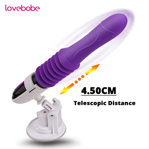 Lovebobe sex shop automatique machine à sexe pour femmes gode vibrateur réaliste masturbateur femelle gode vaginal adulte jouets sexuels