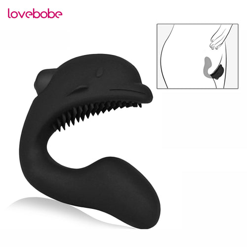 Lovebobe vibrateur Silicone g-spot Prostate masseur Anal Plug perles érotique vibrateur jouets sexuels pour hommes femmes sexe produits pour adultes