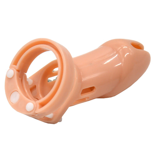 Male Chastity Device Cock Cage With 5 Size Rings Brass Lock Locking Number Tags Sex Toys CB6000