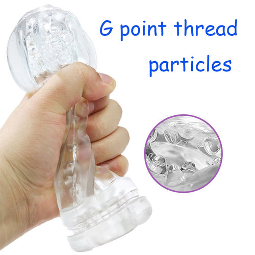 Male Masturbator Sex Toys for Men Silicone Vagina Pocket Real Pussy and Anal Pussy Masturbation Cup Anus Sex Product for Man