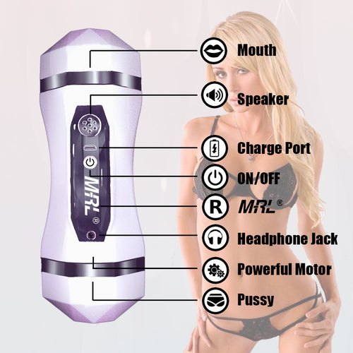 Male Masturbator for Men Vibrator Voice Sex Toys for Men Vagina Pocket Pussy Sex Toy Erotic Sextoy Intimate Toys