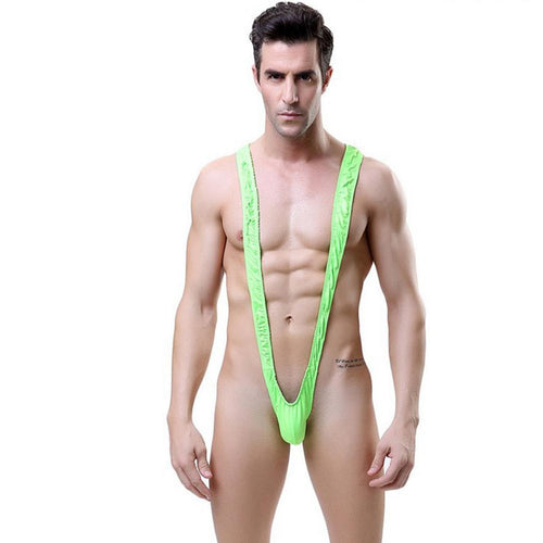 Man One-piece Garment Sexy Low Waist Underwear Seductive Sling Lingerie Briefs Temptation T-back V-style Lingerie Sex Toy Gift