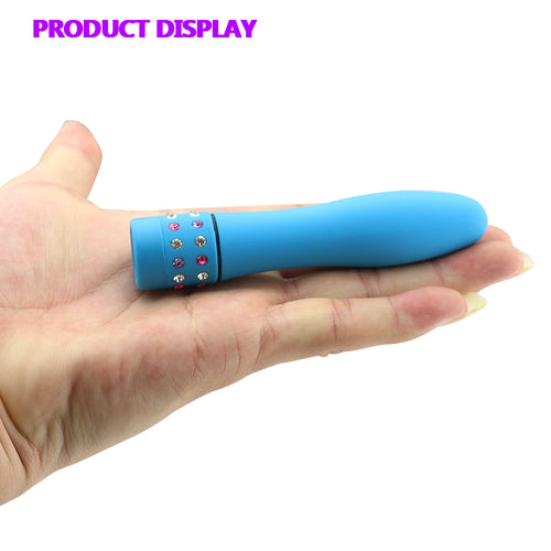Diamond Bullet Vibrator G-Spot Massager Sex Toys for Women Female Masturbator Adult Products Vibrating Dildo
