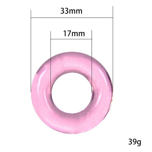 Lazadasextoys Male Silicone Time Delay Penis Ring Cock Rings Sex Toy (Random Color 3 pcs)