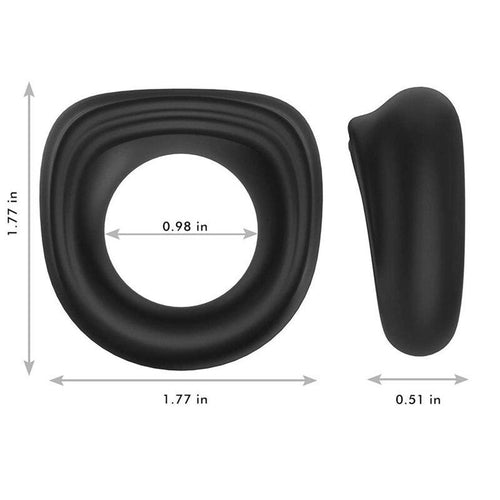Movconly Soft Liquid Silicone Penis Ring Premium Stretchy Cock Ring Last Longer Stronger Erection Pleasure Enhancing Sex Toy