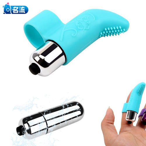 Finger Sleeve Vibrator Silicone Waterproof Clitoral Stimulator Female Vagina Clitoris Massager Sex Adult Products For Women