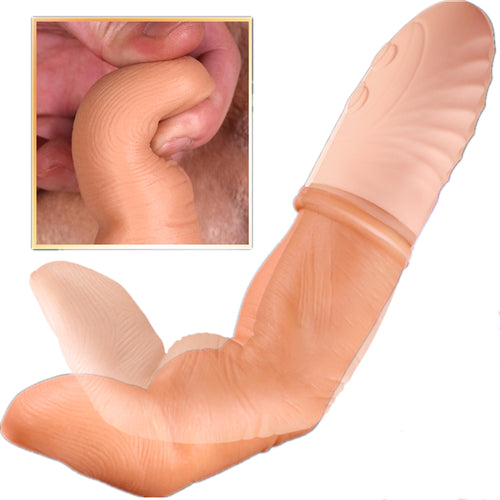 New Arrival Smart Warm Faked Finger Knocked Vagina Massager Prostate Clitoris Masturbator Sex Vibrators Heating Wand Toys Bullet
