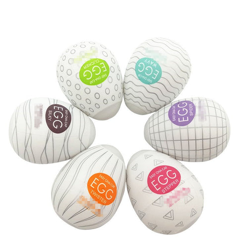 Nouveau 12 Styles Masturbation oeuf tasse vente masturbateur jouets Sexy pour homme sexe poche réaliste vagin Silicone oeuf avec lubrifiant