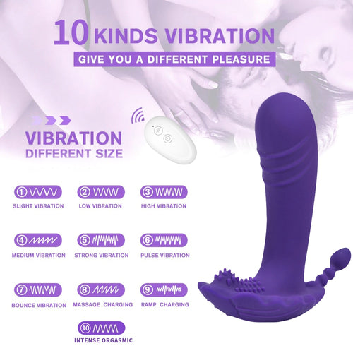 Outdoor Vibe Powerful Panty Vibrator For Women Vagina Wireless Remote Control Dildo Clitoral Stimulate Invisible Vibrator Eggs