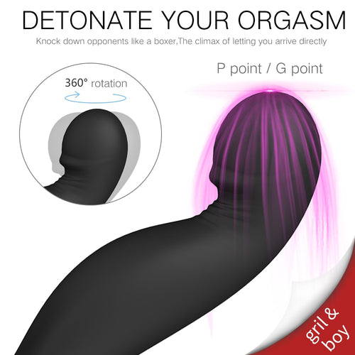 PHANXY Sex Toys For Couples Vibrator Male Prostate Massager Double Motor Remote Panty Vibrator Butterfly Masturbator For Women