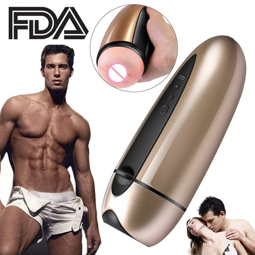 Portable Double Hole Pussy Male Masturbator Soft TPE Oral Vaginal Vibrator Sex Masturbation Cup Real Vagina Sex Toys for Men