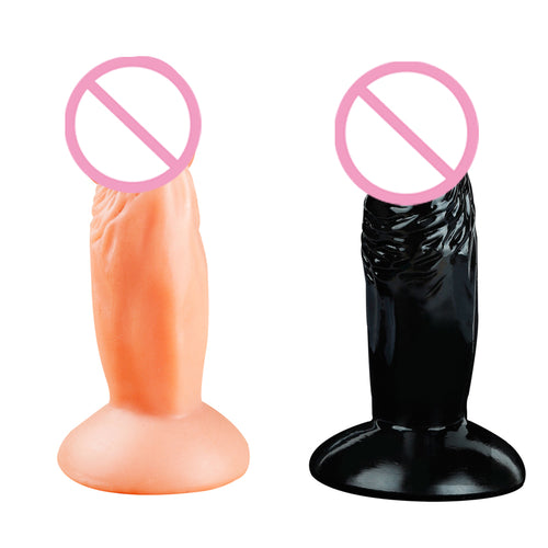 Samll soft realistic dildo Suction Cup faloimitator phalos artificial penis dick phallus Adults Sex Toys for woman didlo lesbian